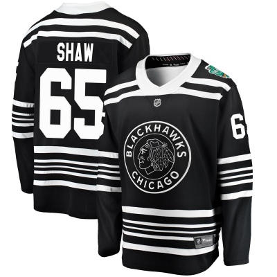 Men's Andrew Shaw Chicago Blackhawks Fanatics Branded 2019 Winter Classic Jersey - Breakaway Black