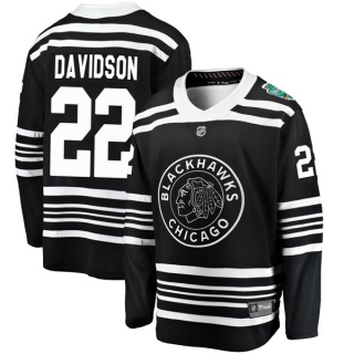 Men's Brandon Davidson Chicago Blackhawks Fanatics Branded 2019 Winter Classic Jersey - Breakaway Black