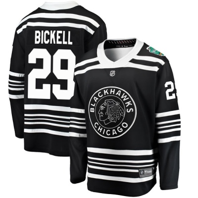 Men's Bryan Bickell Chicago Blackhawks Fanatics Branded 2019 Winter Classic Jersey - Breakaway Black
