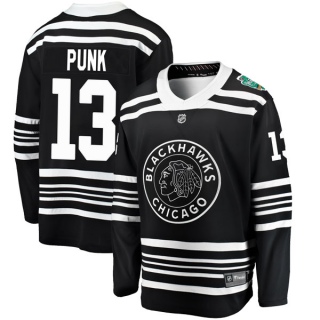 Men's CM Punk Chicago Blackhawks Fanatics Branded 2019 Winter Classic Jersey - Breakaway Black