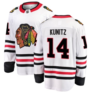 Men's Chris Kunitz Chicago Blackhawks Fanatics Branded Away Jersey - Breakaway White