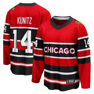 Men's Chris Kunitz Chicago Blackhawks Fanatics Branded Red Special Edition 2.0 Jersey - Breakaway Black