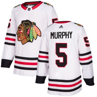 Men's Connor Murphy Chicago Blackhawks Adidas Jersey - Authentic White