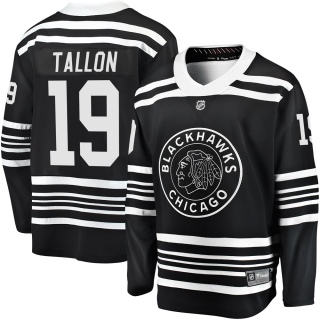 Men's Dale Tallon Chicago Blackhawks Fanatics Branded Breakaway Alternate 2019/20 Jersey - Premier Black
