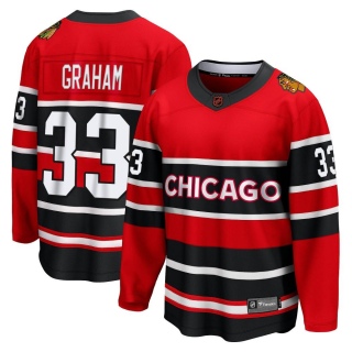 Men's Dirk Graham Chicago Blackhawks Fanatics Branded Red Special Edition 2.0 Jersey - Breakaway Black