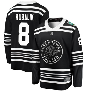 Men's Dominik Kubalik Chicago Blackhawks Fanatics Branded 2019 Winter Classic Jersey - Breakaway Black