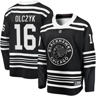 Men's Ed Olczyk Chicago Blackhawks Fanatics Branded Breakaway Alternate 2019/20 Jersey - Premier Black