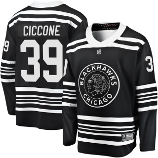 Men's Enrico Ciccone Chicago Blackhawks Fanatics Branded Breakaway Alternate 2019/20 Jersey - Premier Black