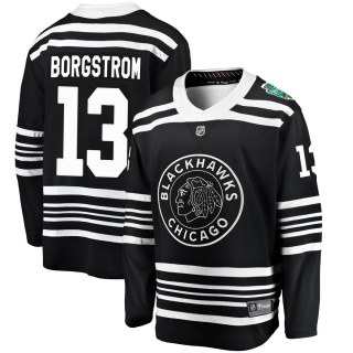 Men's Henrik Borgstrom Chicago Blackhawks Fanatics Branded 2019 Winter Classic Jersey - Breakaway Black