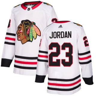 Men's Michael Jordan Chicago Blackhawks Adidas Jersey - Authentic White