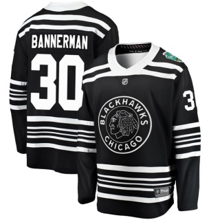 Men's Murray Bannerman Chicago Blackhawks Fanatics Branded 2019 Winter Classic Jersey - Breakaway Black