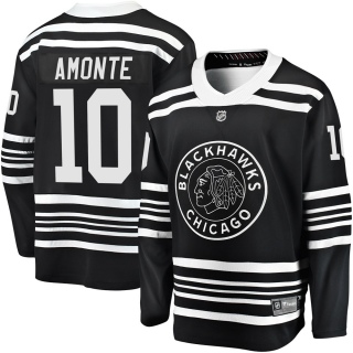 Men's Tony Amonte Chicago Blackhawks Fanatics Branded Breakaway Alternate 2019/20 Jersey - Premier Black