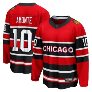 Men's Tony Amonte Chicago Blackhawks Fanatics Branded Red Special Edition 2.0 Jersey - Breakaway Black