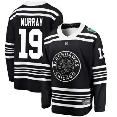 Men's Troy Murray Chicago Blackhawks Fanatics Branded 2019 Winter Classic Jersey - Breakaway Black