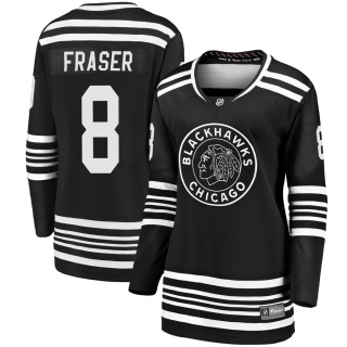 Women's Curt Fraser Chicago Blackhawks Fanatics Branded Breakaway Alternate 2019/20 Jersey - Premier Black
