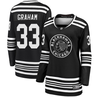 Women's Dirk Graham Chicago Blackhawks Fanatics Branded Breakaway Alternate 2019/20 Jersey - Premier Black