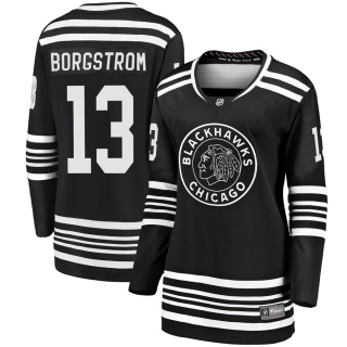 Women's Henrik Borgstrom Chicago Blackhawks Fanatics Branded Breakaway Alternate 2019/20 Jersey - Premier Black