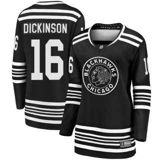 Women's Jason Dickinson Chicago Blackhawks Fanatics Branded Breakaway Alternate 2019/20 Jersey - Premier Black
