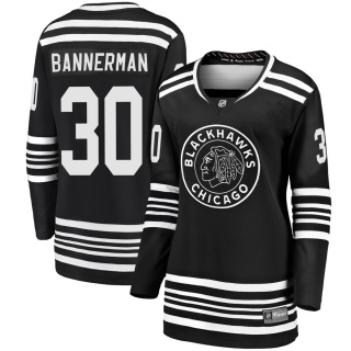 Women's Murray Bannerman Chicago Blackhawks Fanatics Branded Breakaway Alternate 2019/20 Jersey - Premier Black
