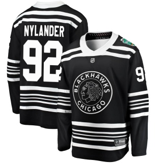 Youth Alexander Nylander Chicago Blackhawks Fanatics Branded 2019 Winter Classic Jersey - Breakaway Black