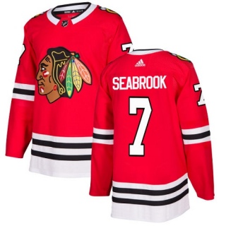 Youth Brent Seabrook Chicago Blackhawks Adidas Home Jersey - Authentic Red