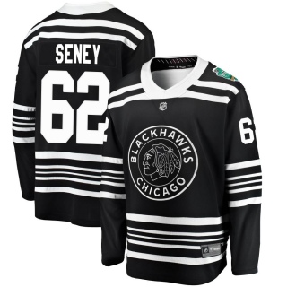 Youth Brett Seney Chicago Blackhawks Fanatics Branded 2019 Winter Classic Jersey - Breakaway Black