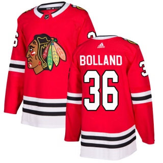 Youth Dave Bolland Chicago Blackhawks Adidas Red Home Jersey - Authentic Black