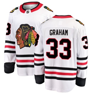 Youth Dirk Graham Chicago Blackhawks Fanatics Branded Away Jersey - Breakaway White