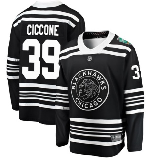Youth Enrico Ciccone Chicago Blackhawks Fanatics Branded 2019 Winter Classic Jersey - Breakaway Black