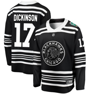 Youth Jason Dickinson Chicago Blackhawks Fanatics Branded 2019 Winter Classic Jersey - Breakaway Black