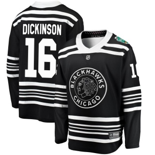 Youth Jason Dickinson Chicago Blackhawks Fanatics Branded 2019 Winter Classic Jersey - Breakaway Black