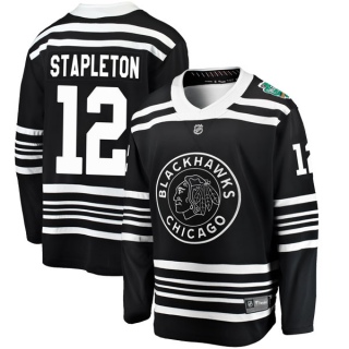 Youth Pat Stapleton Chicago Blackhawks Fanatics Branded 2019 Winter Classic Jersey - Breakaway Black