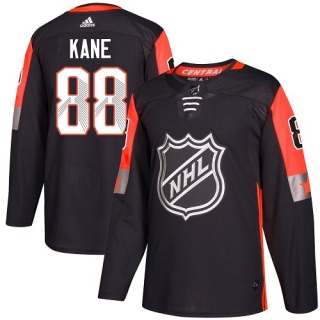 Youth Patrick Kane Chicago Blackhawks Adidas 2018 All-Star Central Division Jersey - Authentic Black