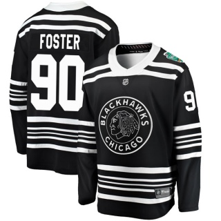 Youth Scott Foster Chicago Blackhawks Fanatics Branded 2019 Winter Classic Jersey - Breakaway Black