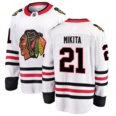 Youth Stan Mikita Chicago Blackhawks Fanatics Branded Away Jersey - Breakaway White